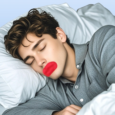 Closed Mouth Tape Patch Stickers for Adults Children